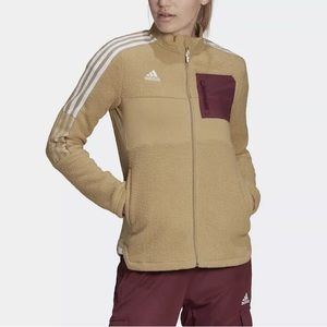 Adidas Winterized Tiro Sherpa Full Zip Jacket